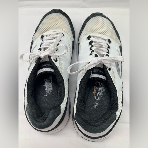 Skechers Womens Skech Air Extreme 12922 White Casual Shoes Sneakers Size 8.5 - Picture 10 of 10